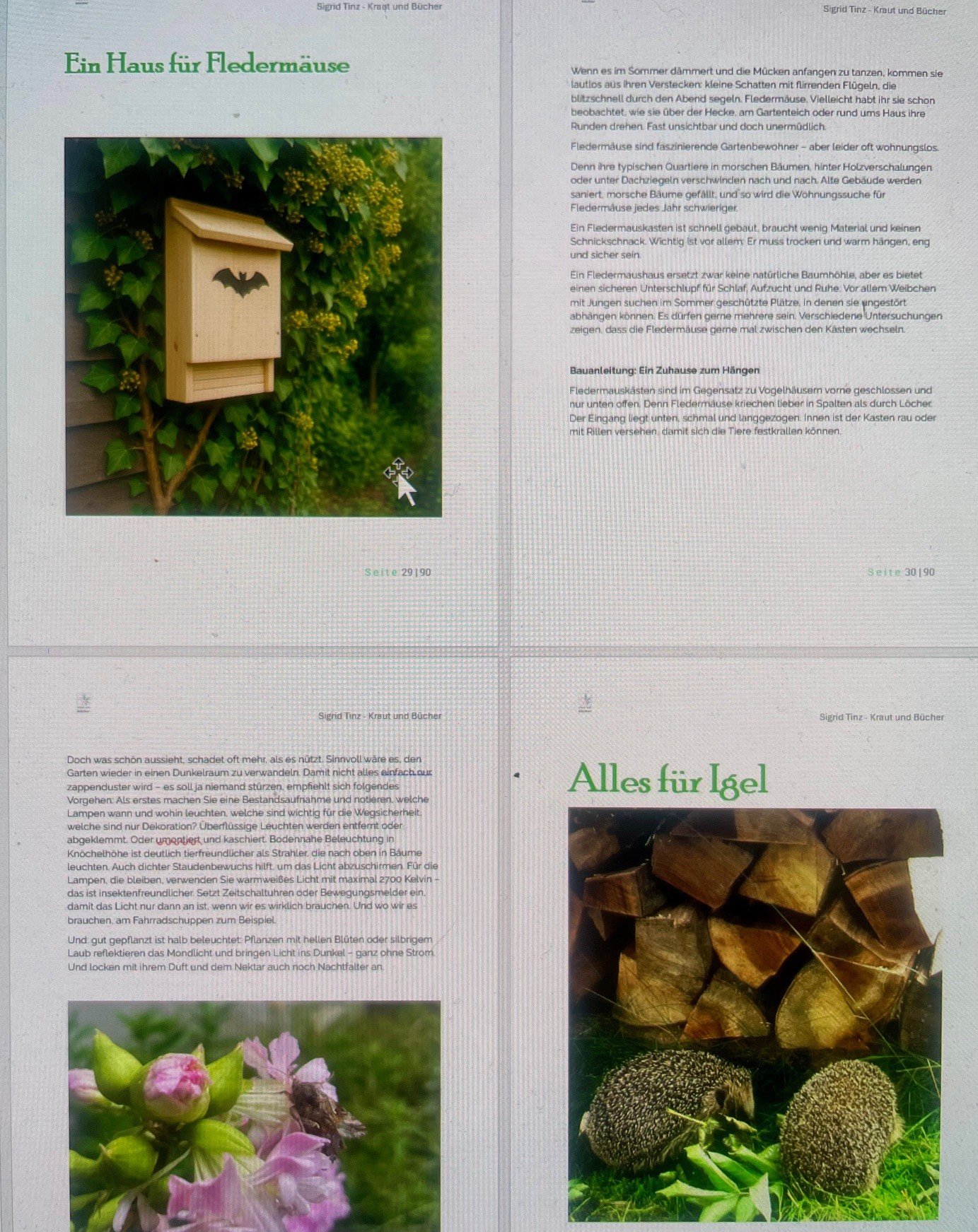Wildnis zum Aufhängen (und zum Aufstellen): das große EBook der selbstgemachten Tierwohnungen – Bild 2