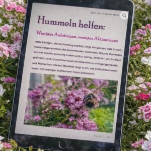 Hummeln helfen: EBooklet mit vielen Tipps und Hummelpflanzen-Liste