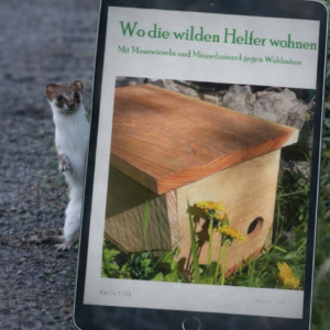 Wo die wilden Helfer wohnen: EBooklet mit Anleitungen für Wiesel-Wohnkästen, Mäusebussardhorste und noch mehr Tipps gegen Wühlmäuse