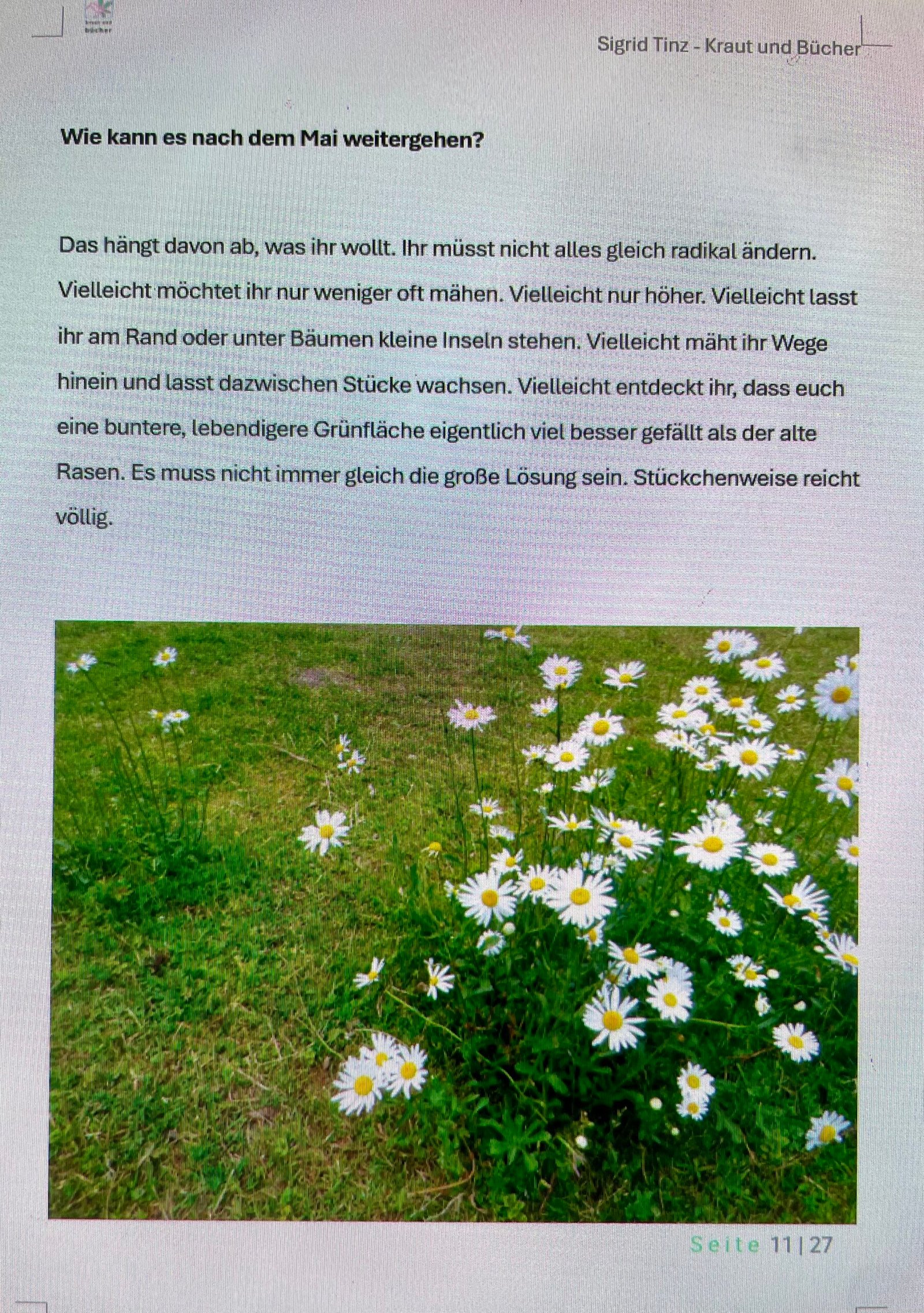 Mähfreier Mai: Alle Fragen, alle Antworten – Bild 5