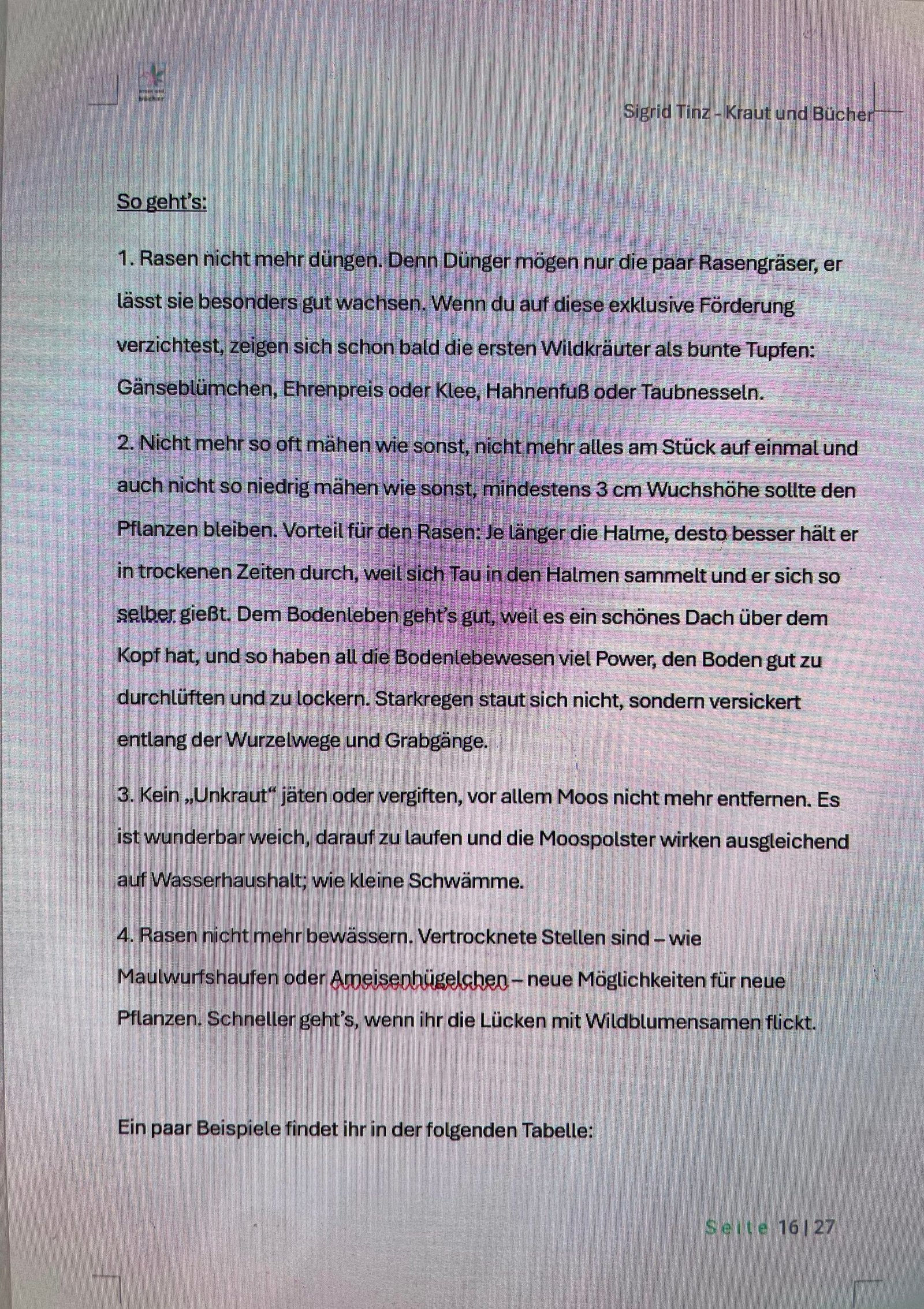 Mähfreier Mai: Alle Fragen, alle Antworten – Bild 4