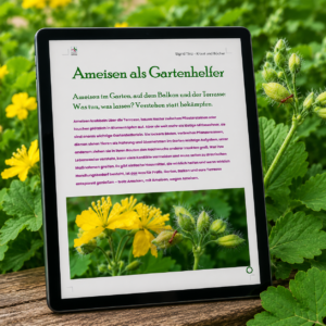 EBooklet "Ameisen als Gartenhelfer"