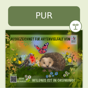 Zertifizierung Wildnisgarten PUR