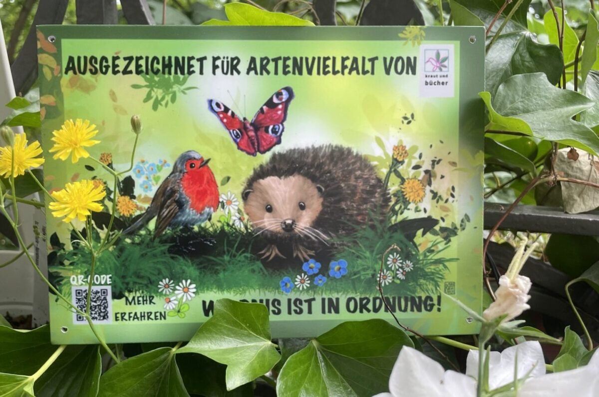 Wildnisschild Balkon